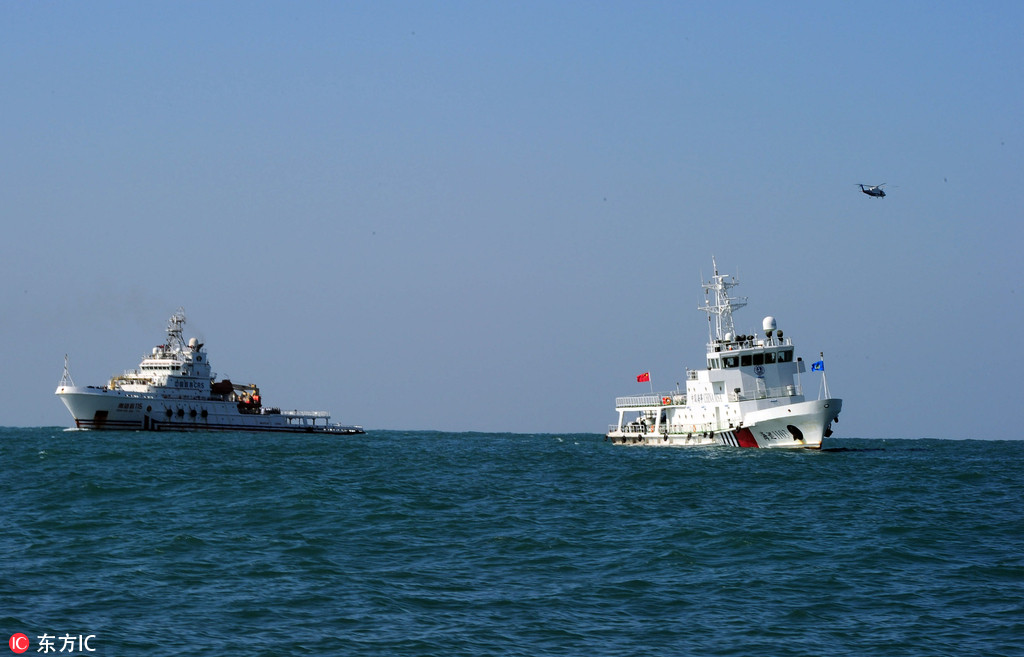 China realiza patrulha conjunta no Mar do Sul