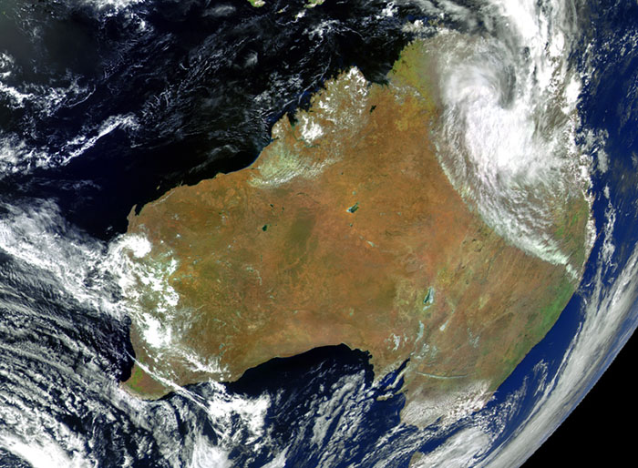Galeria: Fotos capturadas pelo satélite meteorológico chinês Fengyun 4A