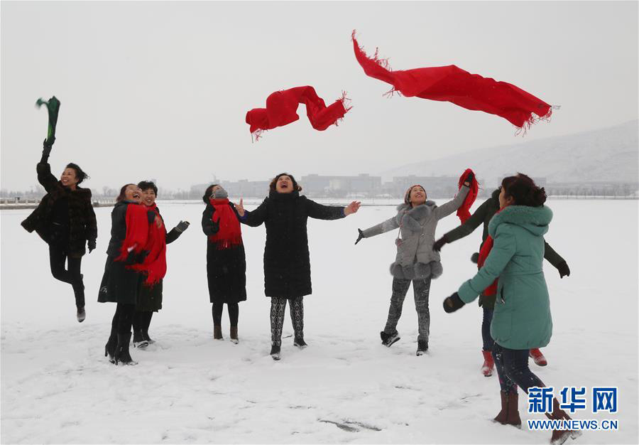 Primeiro nevão de 2018 atinge cidades chinesas