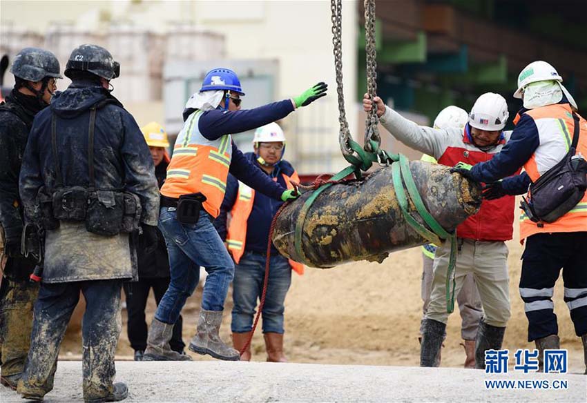 Mais uma bomba da Segunda Guerra Mundial encontrada em Hong Kong