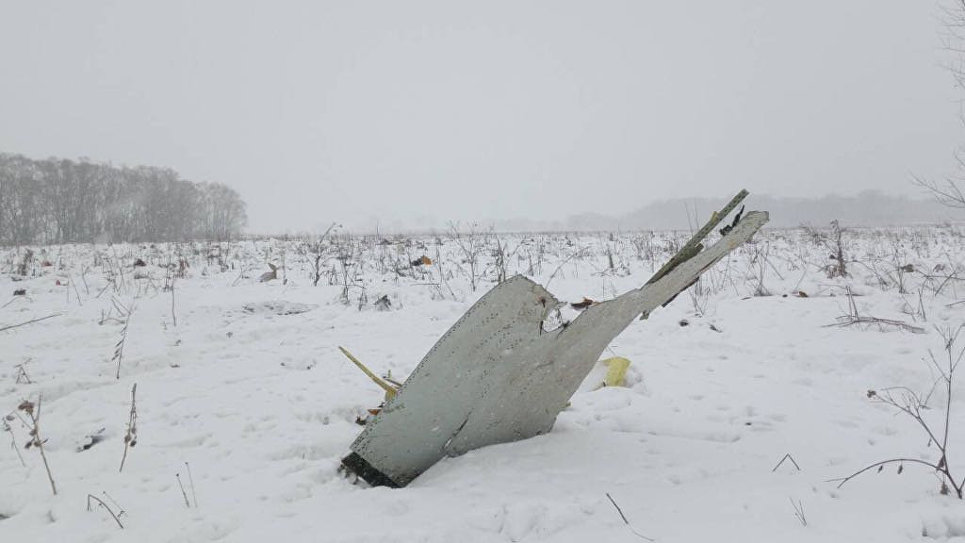 Queda de avião russo deixa 71 vítimas mortais