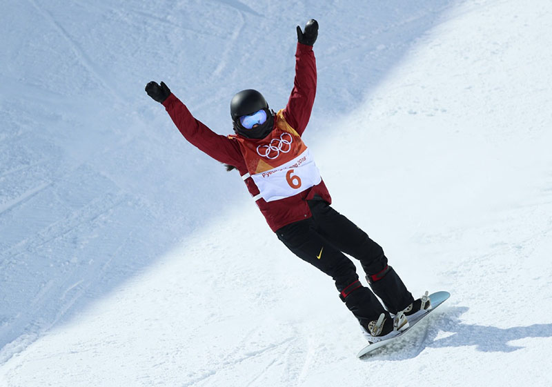 Liu Jiayu ganha primeira medalha da China nas Olimpíadas de PyeongChang