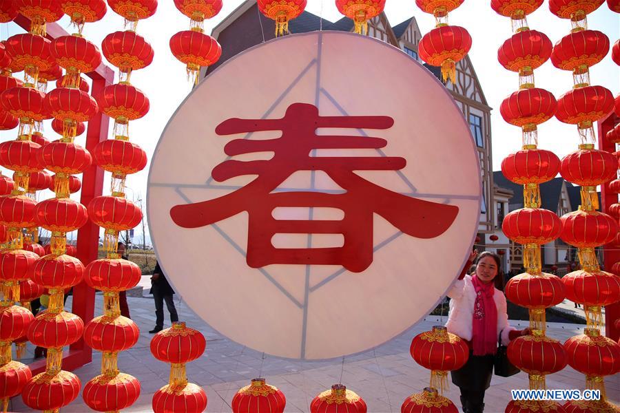 China decorada a rigor para receber Festival da Primavera