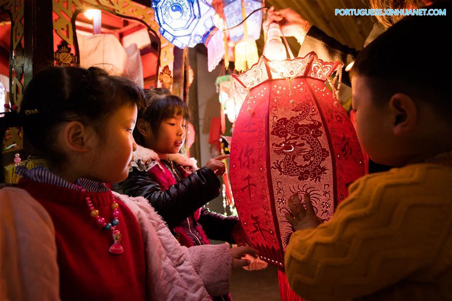 Patrimônio imaterial nacional: produção de lanternas em Zhejiang