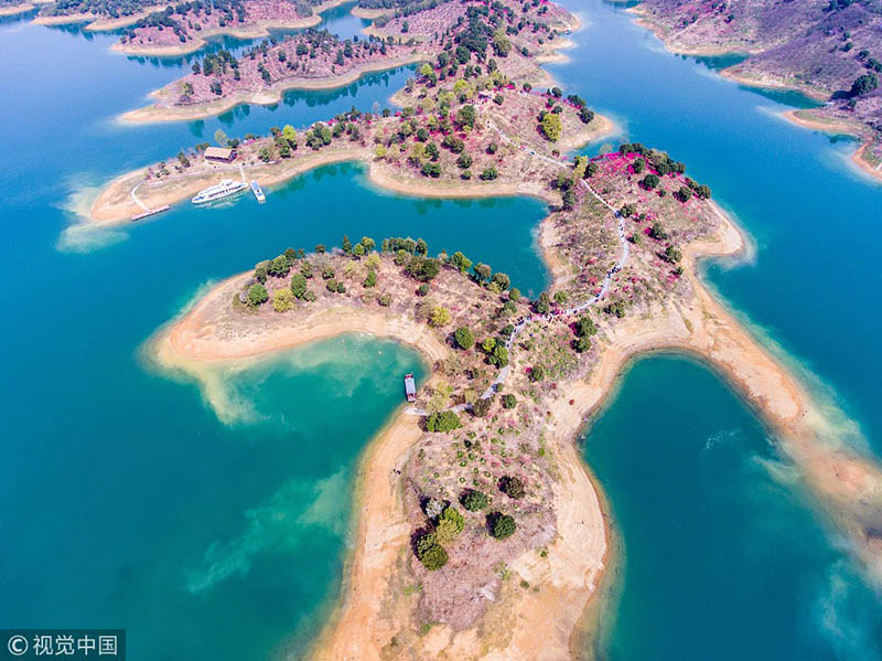 Galeria: Panorama aéreo da chegada da Primavera na China