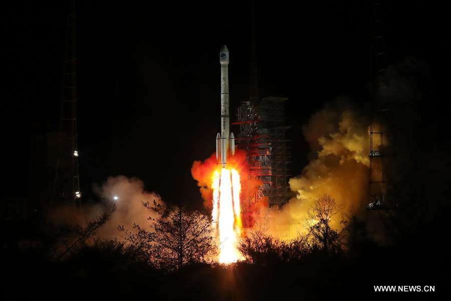 China lança satélites gêmeos de navegação BeiDou-3