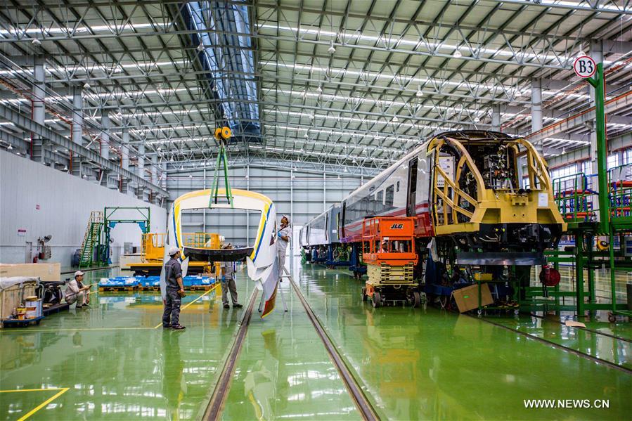 Galeria: Primeira base chinesa de fabricação de equipamentos ferroviários no exterior construída na Malásia