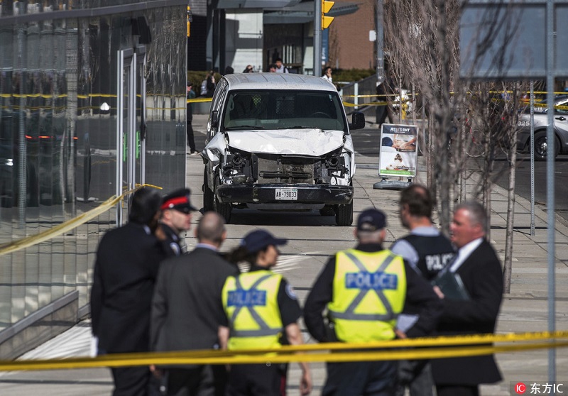 Atropelamento em Toronto deixa 10 mortos e 15 feridos