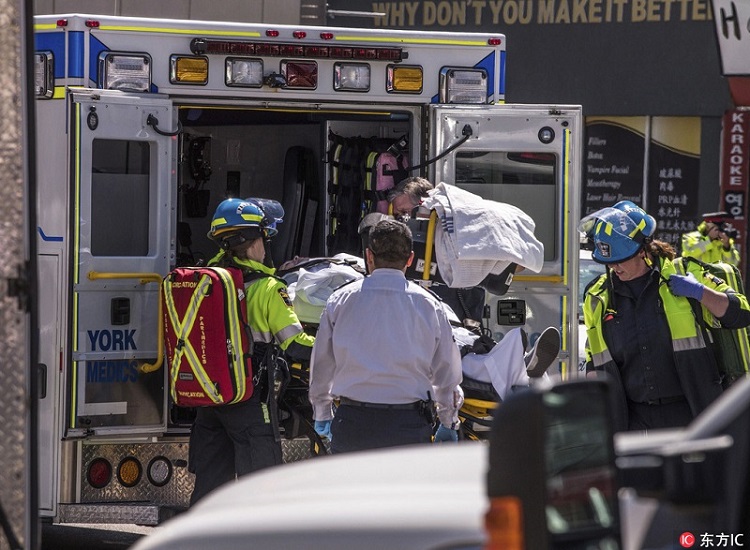 Atropelamento em Toronto deixa 10 mortos e 15 feridos