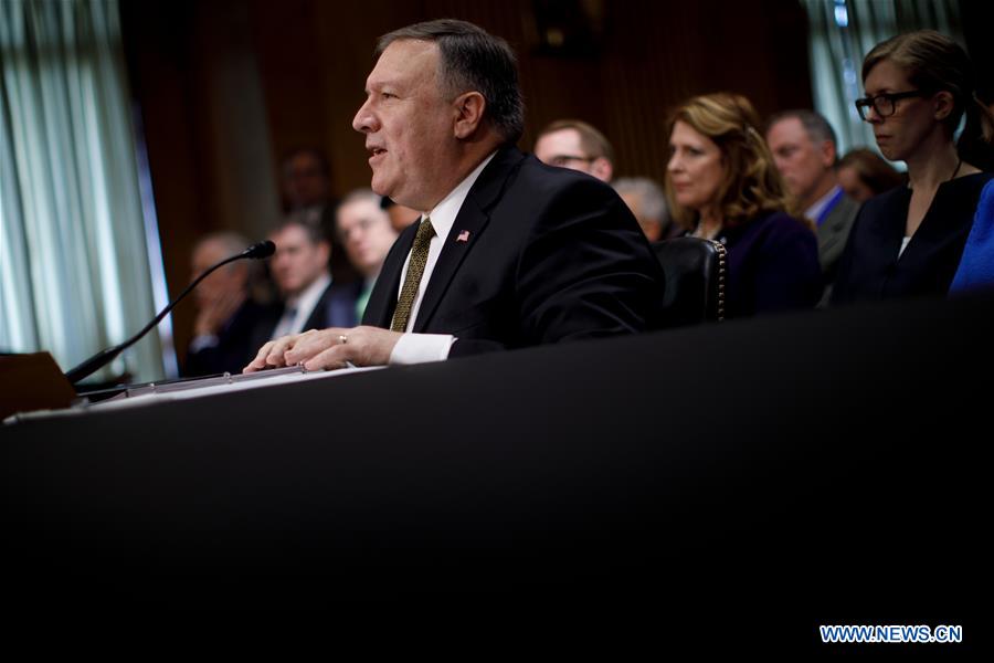 Senado dos EUA confirma Pompeo como secretário de Estado