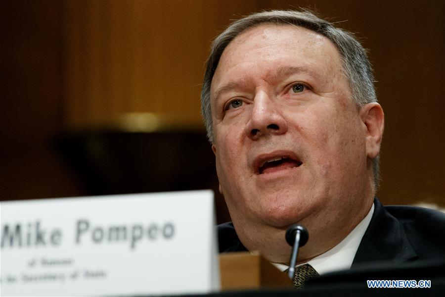 Senado dos EUA confirma Pompeo como secretário de Estado