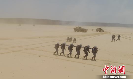 ELP realiza exercício militar em Djibouti