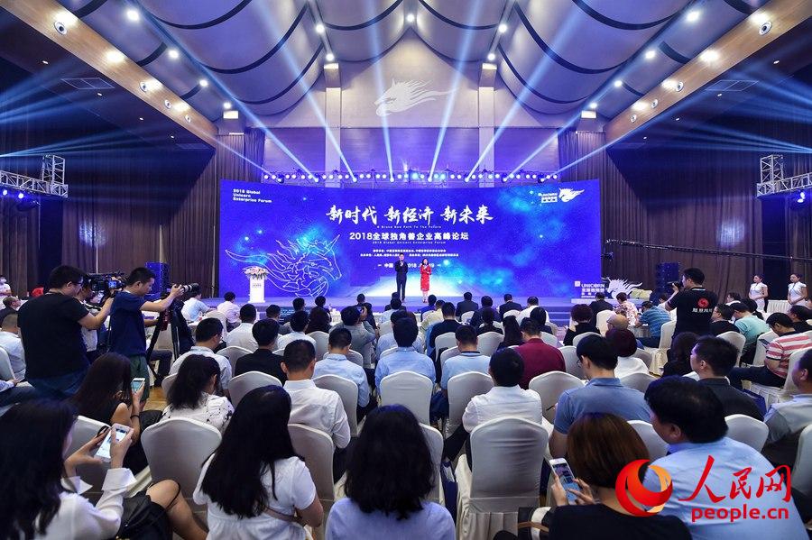 Fórum Global de Empresas Unicórnio 2018 realizado em Chengdu