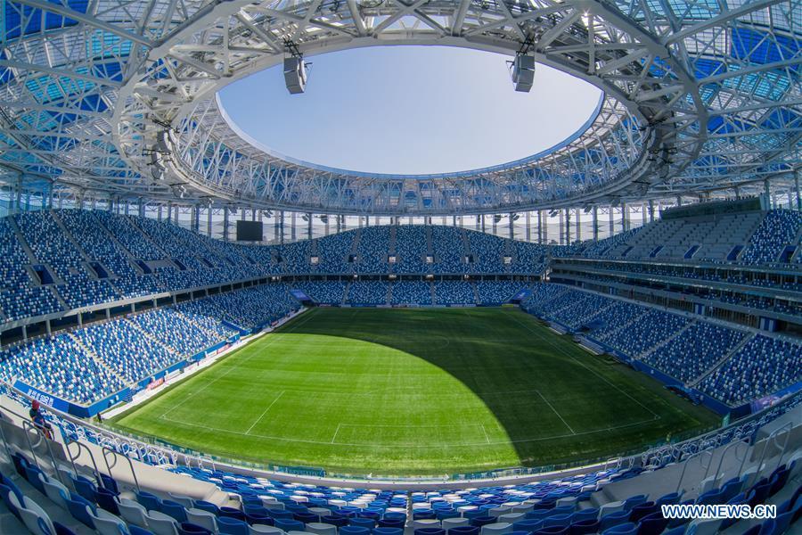 Galeria: Estádio Nizhny Novgord pronto para a Copa do Mundo 2018