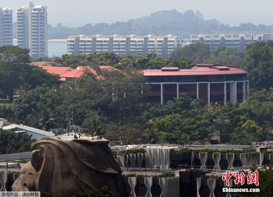 Hotel Capella, o local escolhido para a cúpula Trump-Kim