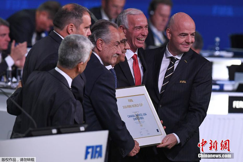EUA, Canadá e México sediarão Copa do Mundo 2026