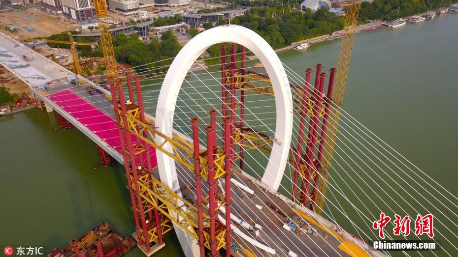 Região autônoma de Guangxi inaugura ponte “Baisha”