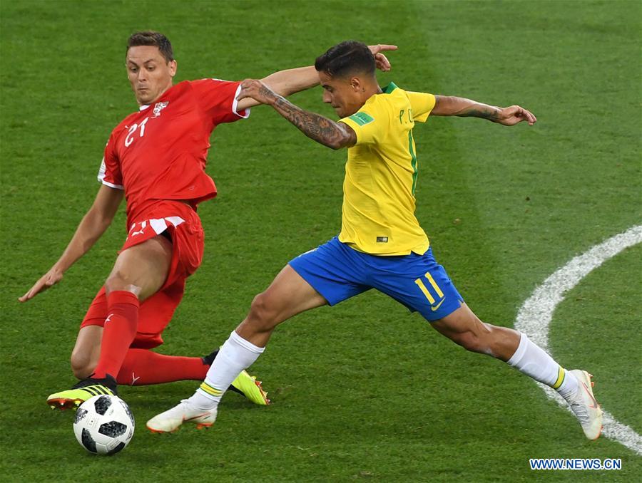 Brasil conquista primeiro lugar no Grupo E após vitória contra  a Sérvia