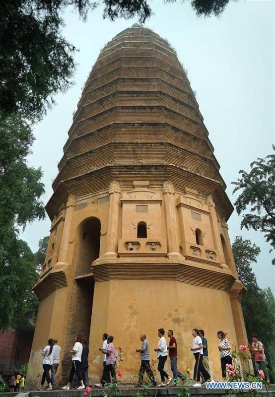 Pagodes em Henan: marcos turísticos e testemunhas da história chinesa
