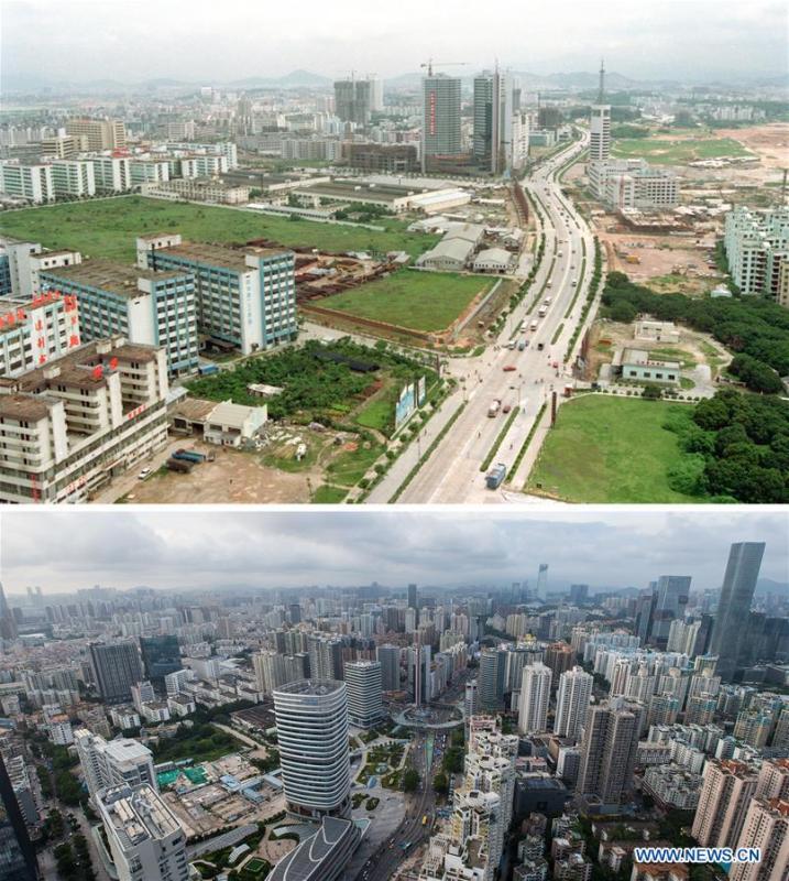 Shenzhen nas últimas 4 décadas: de pequena vila piscatória a metrópole