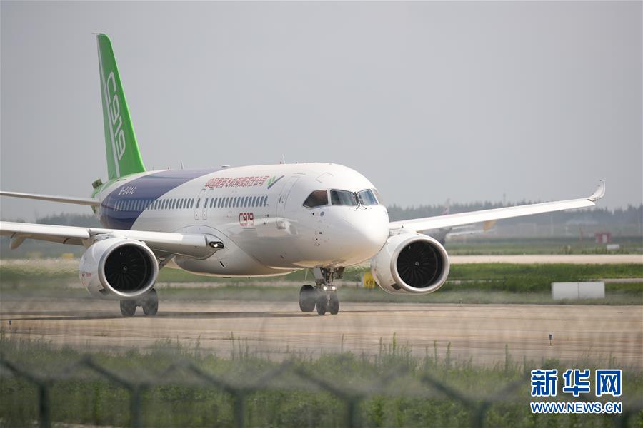 Projeto do avião C919 entra em fase de testes intensivos de voo