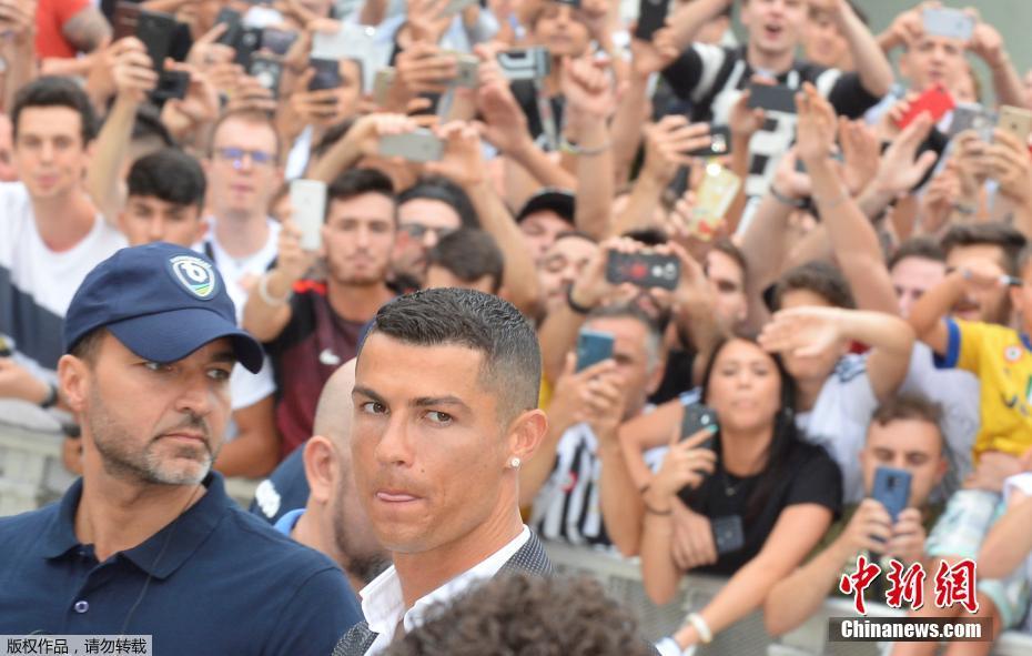 Cristiano Ronaldo apresentado oficialmente pela Juventus