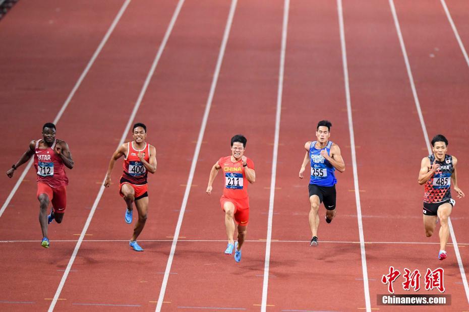 Jogos Asiáticos: Su Bingtian atualiza recorde de atletismo de 100 metros em 9,92 segundos