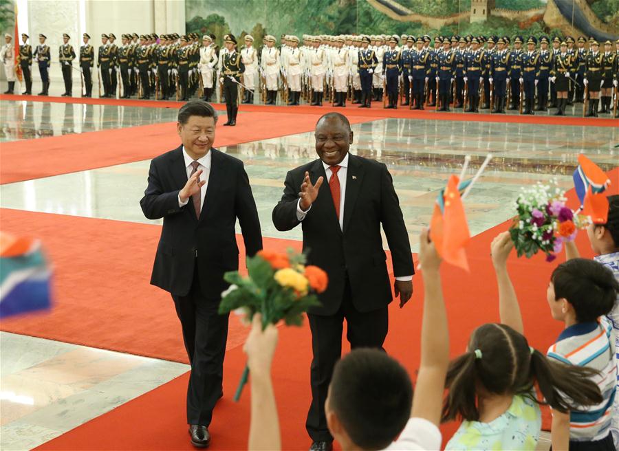 China e África do Sul concordam em elevar laços bilaterais