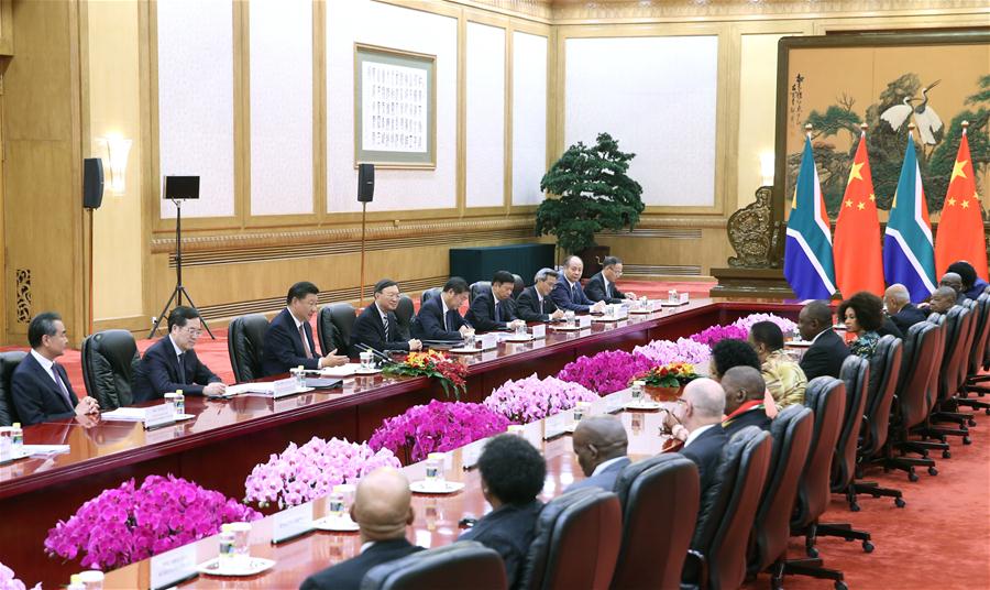 China e África do Sul concordam em elevar laços bilaterais
