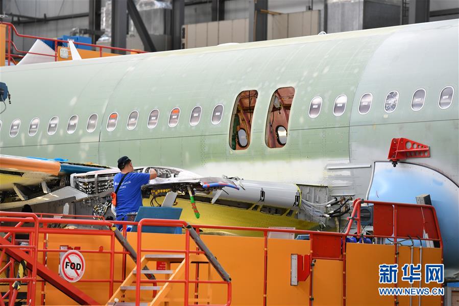 Galeria: Linha da montagem de Airbus A320 em Tianjin