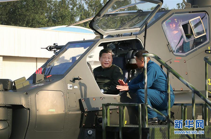 Xi inspeciona exército e enfatiza treinamento e preparação para guerra
