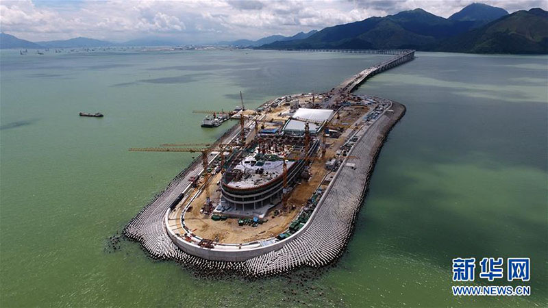 Galeria: Construção da ponte Hong Kong-Zhuhai-Macau