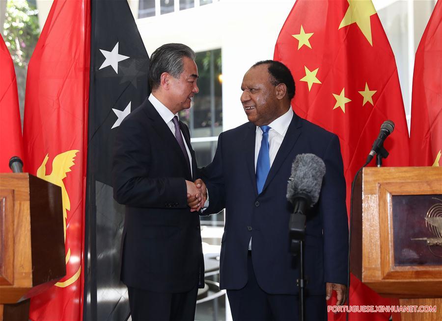 China e Papua-Nova Guiné prometem fortalecer relações e cooperação sob Iniciativa do Cinturão e Rota