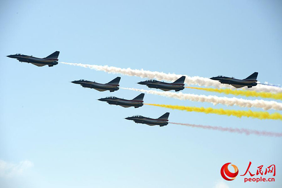 Galeria: Caças chineses em destaque no Airshow China