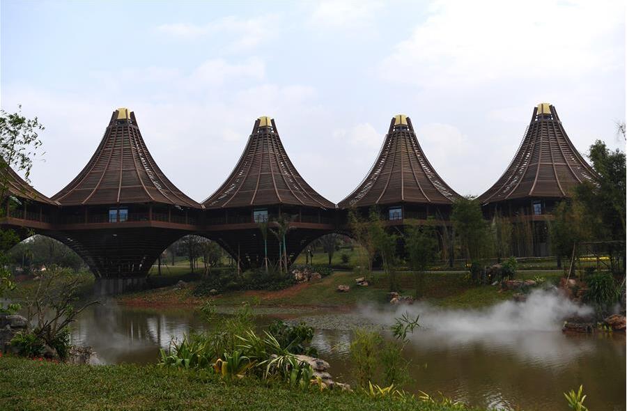 12ª Exposição Internacional de Jardim da China realiza-se em Nanning, sul da China