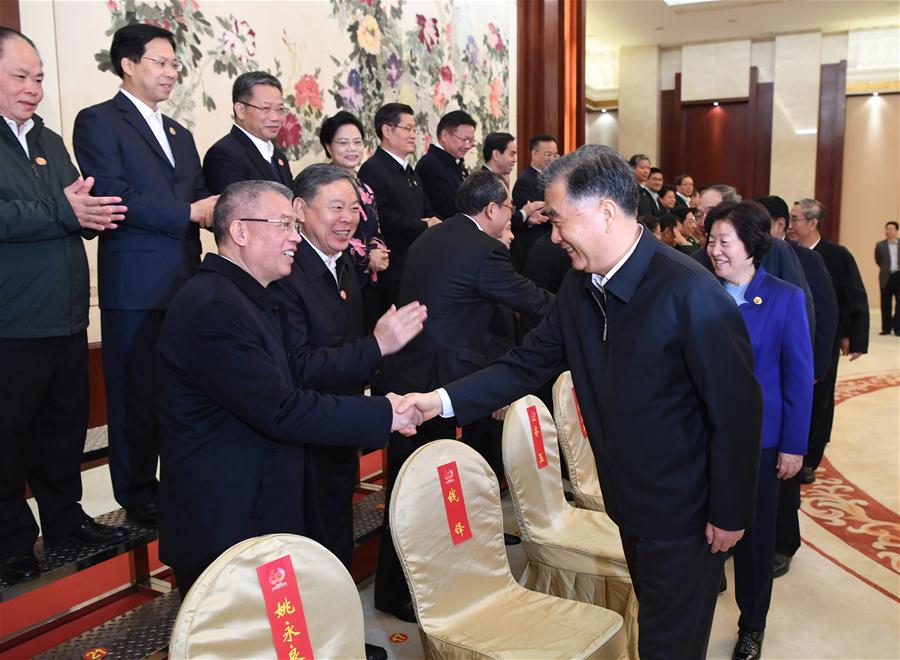 Máximo assessor político chinês felicita Guangxi pelo 60º aniversário de fundação