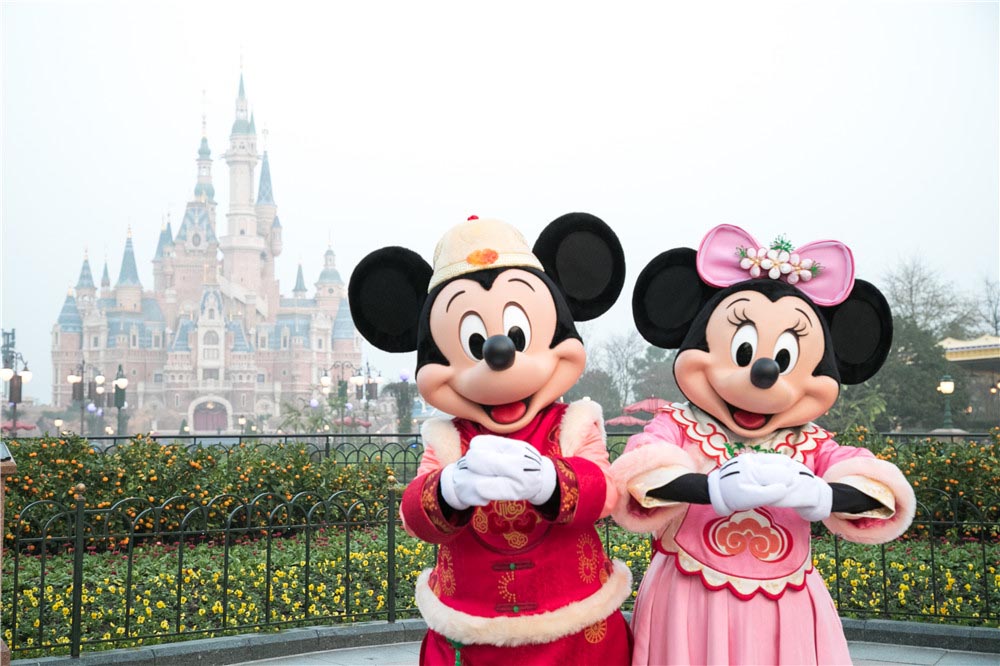 Disney Shanghai adere às celebrações do Ano Novo Lunar Chinês