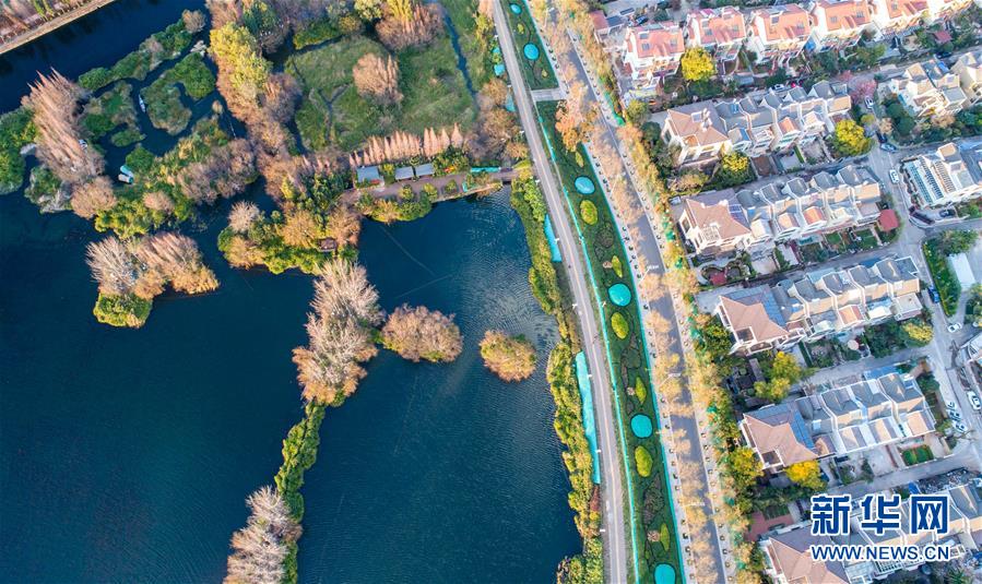 Qualidade da água do Lago Dianchi eleva para classe IV em 2018 