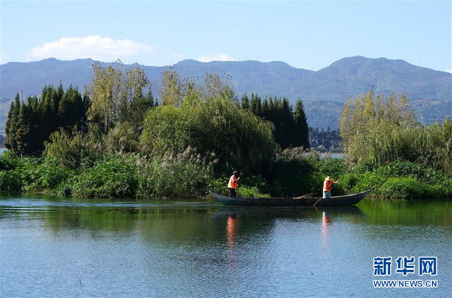 Qualidade da água do Lago Dianchi eleva para classe IV em 2018 