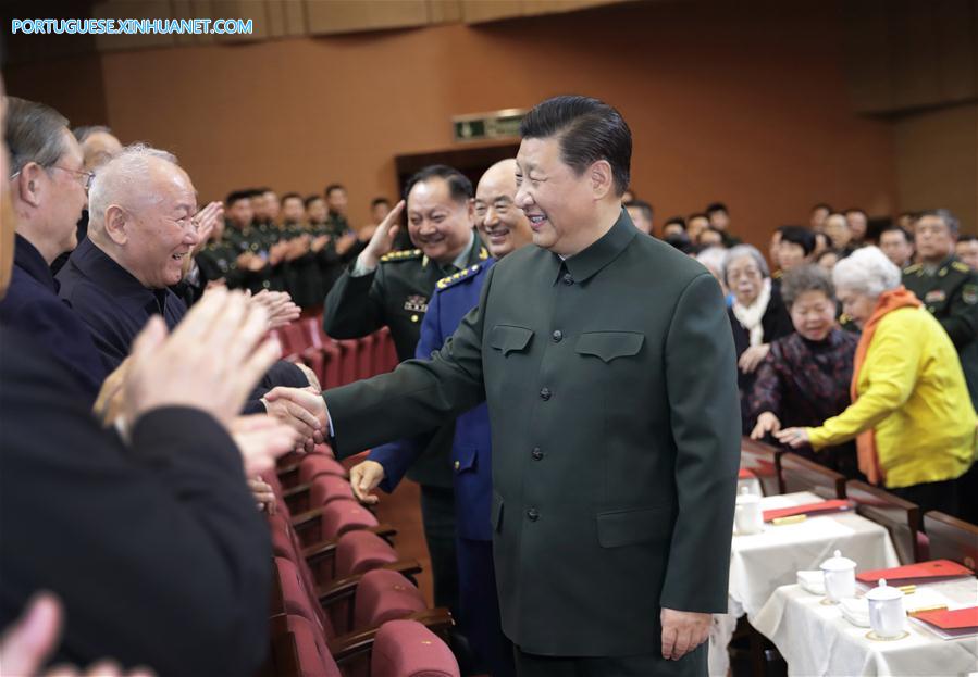 Xi estende felicitações aos veteranos militares antes da Festa da Primavera