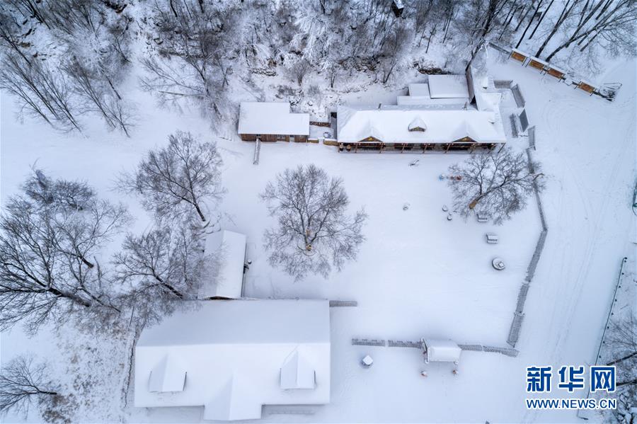 Beijing coberta de branco após primeira queda de neve do ano