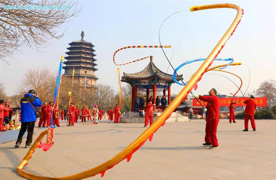 Antiga cidade de Zhengding em Hebei assume turismo como indústria pilar do desenvolvimento