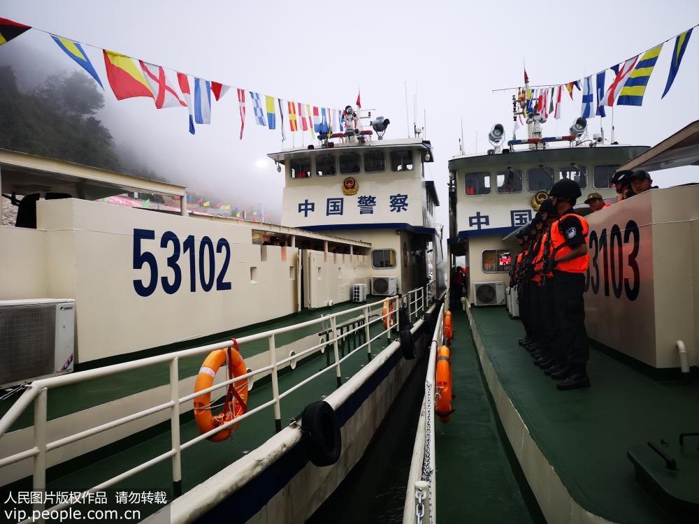 79ª Patrulha conjunta do Rio Mekong realizada pela China, Laos, Myanmar e Tailândia