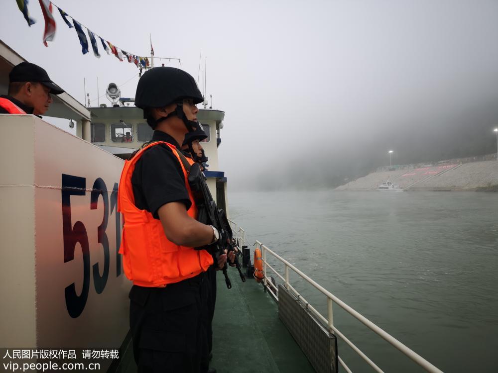 79ª Patrulha conjunta do Rio Mekong realizada pela China, Laos, Myanmar e Tailândia