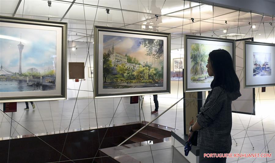 Exposição de arte em Lisboa comemora 40º aniversário do estabelecimento da RAE de Macau