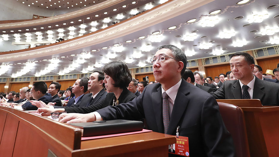 Legislativo nacional da China realiza reunião de encerramento da sessão anual