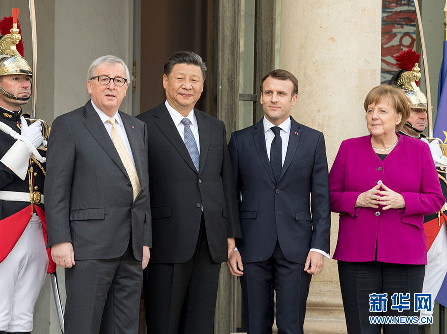 Xi reúne-se com líderes europeus sobre promoção de relações e governança global