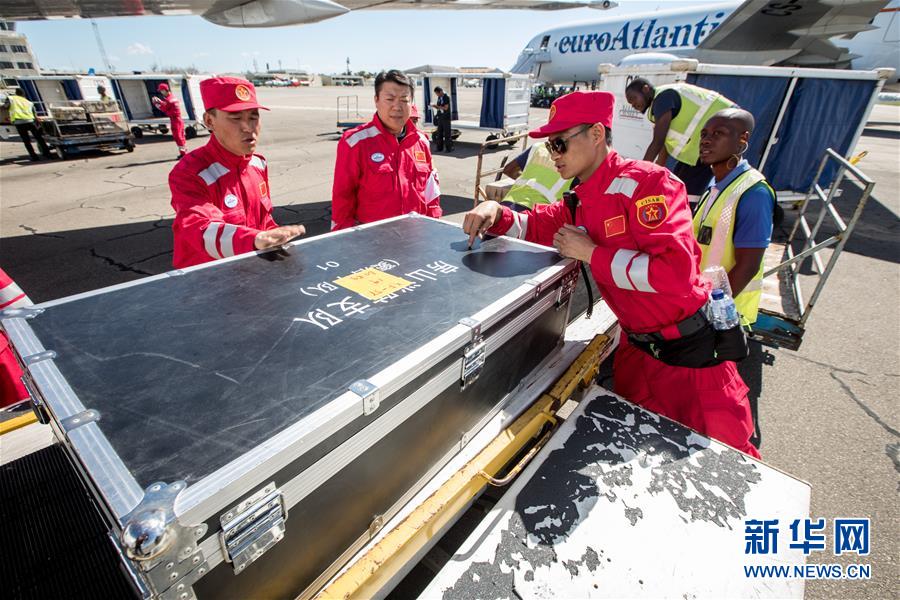 Equipe de resgate da China chega a Moçambique