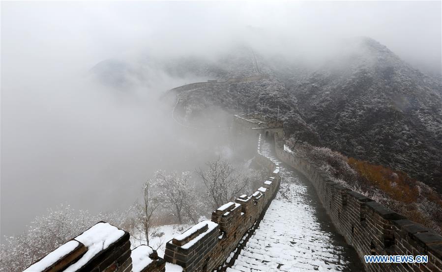 Galeria:Beijing celebra a neve em abril