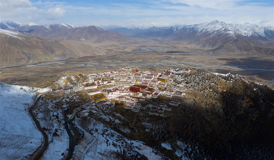 Galeria:Templo Gandan em Lhasa: o mais antigo entre os mosteiros da Seita Amarela